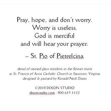 St. Pio Prayer Cards, dozen
