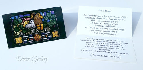 Lion & Lamb Prayer Cards
